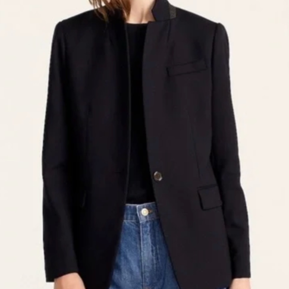 J Crew Regent Blazer Black NWT Size 8T
